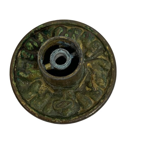 FIVE Brass Flower French Provincial JB Drawer Pull MCM Cabinet Knob Hardware - Picture 7 of 7